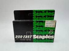 NEW Vintage Duo-Fast Staple Gun Refill No. 5012C 3/8 Inch 9.52 mm .050 wire 1000
