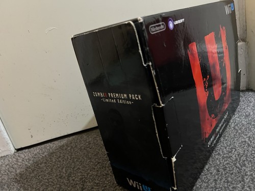 Nintendo Wii U Console Boxata Zombie U Edition 32GB Completa No Gioco Testato - Foto 5 di 21