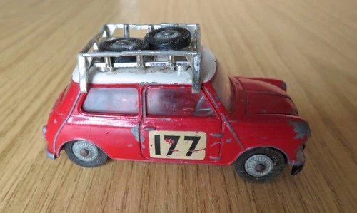 Vintage Corgi Mini Cooper Model Car