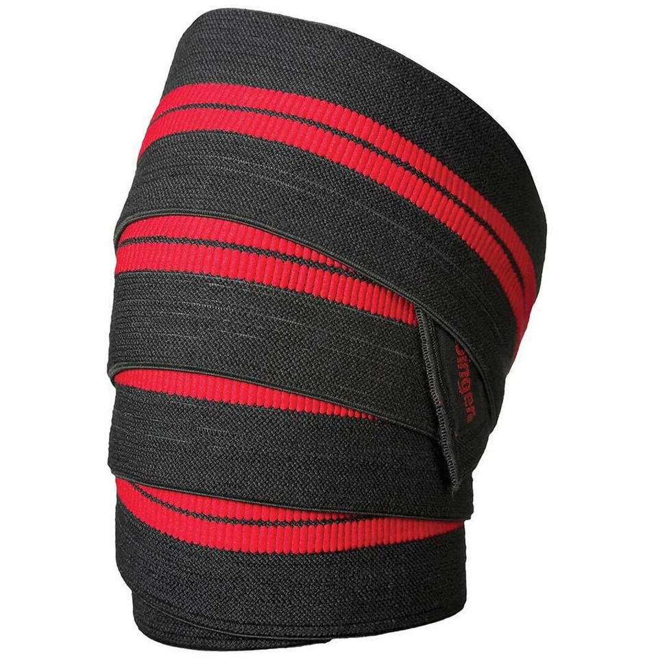 Harbinger Red Line Weight Lifting Knee Wraps - Image 2 of 4