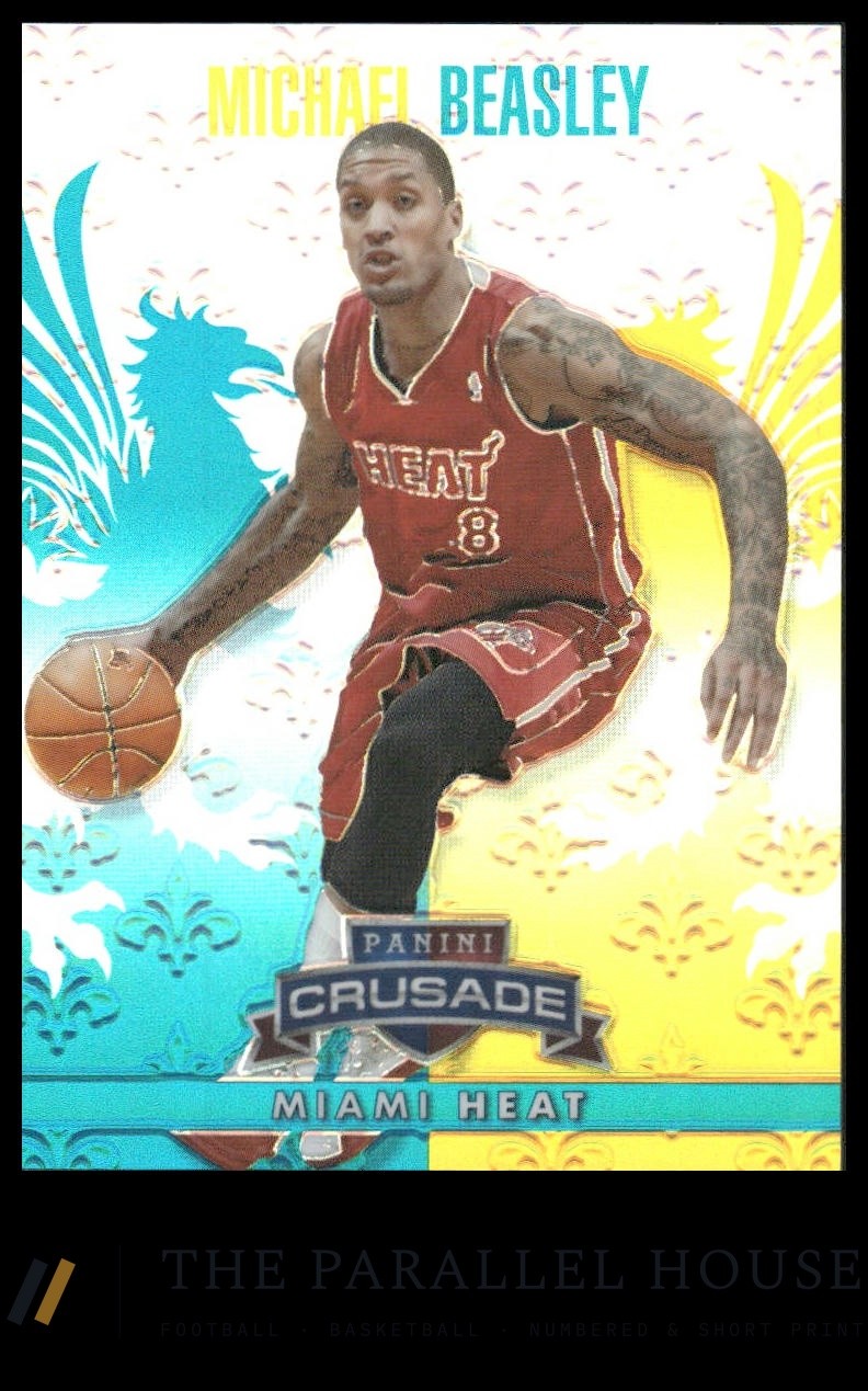 2013-14 Panini Crusade #288 Michael Beasley Crusade Teal #/249