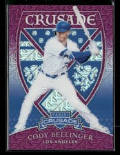 2018 Panini Chronicles #21 Cody Bellinger Crusade Purple Mojo #/99