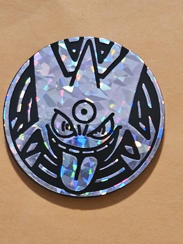 Holographic Mega Gengar Pokemon TCG coin