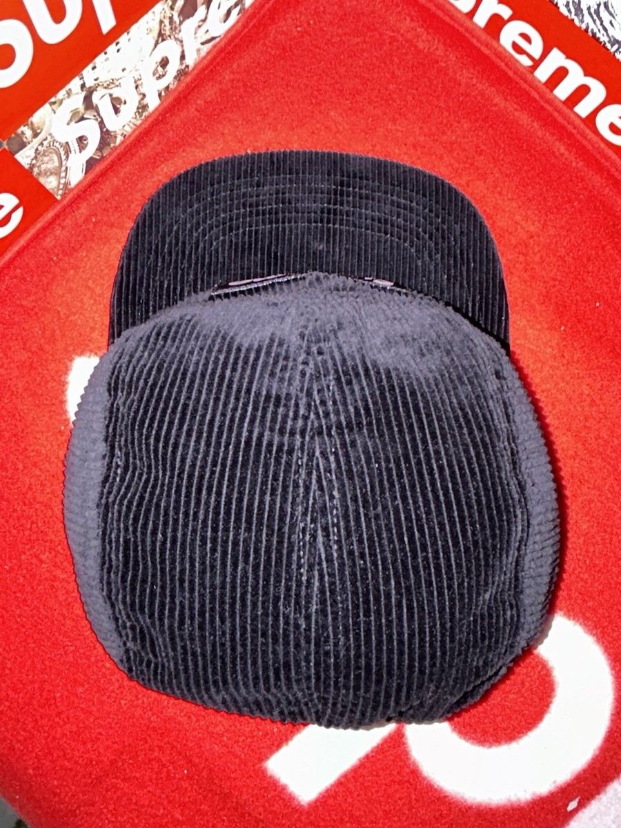 Supreme Corduroy Camp Cap Black FW16 NEW | eBay