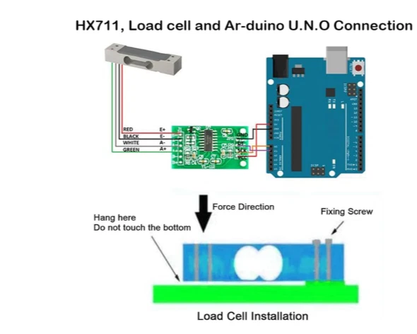 2 Pack Digital Load Cell Sensor 3kg YZC-133 High Precision Arduino DIY Scale - Image 4 of 4