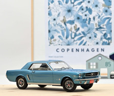 NOREV 1/18 FORD MUSTANG Hardtop Coupe 1965 Metallic Turquoise Diecast JAPAN NEW