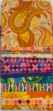 6 1/2" x 6 1/2" SQUARES - PACK 1 - MIXED PRINT COTTON QUILTING SQUARES- 57 PCS
