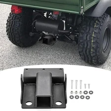 Compatible with Mule 610 600 Mule SX Rear 2'' Receiver Trailer Tow Hitch Plat