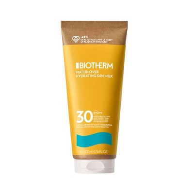 Biotherm Waterlover Hydrating Sun Milk LSF 30, 200 ml (1er Pack), 30 