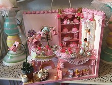 Deko Puppenstube Elfen Bäckerei Torten Candy...