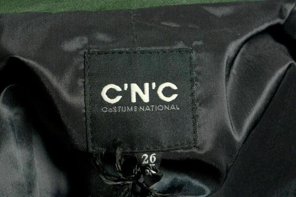 C'N'C Costume National Green Button Down Women's Blazer US S IT 40 - Image 4 of 4