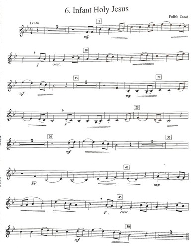 "Christmas Solos For Beginning Clarinet", with Piano Accompaniment, level 1 - Picture 5 of 8