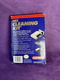 Nintendo NES Cleaning Kit - In Original Box with Manual CIB Complete Vintage