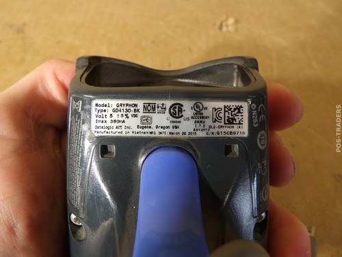 Datalogic GD4130-BK Gryphon 1D Linear CCD Barcode Scanner Reader INCL USB CABLE - Photo 4/4