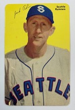 1953 Mother's Cookies #45 Jack Tobin (Rainiers) 124E-01