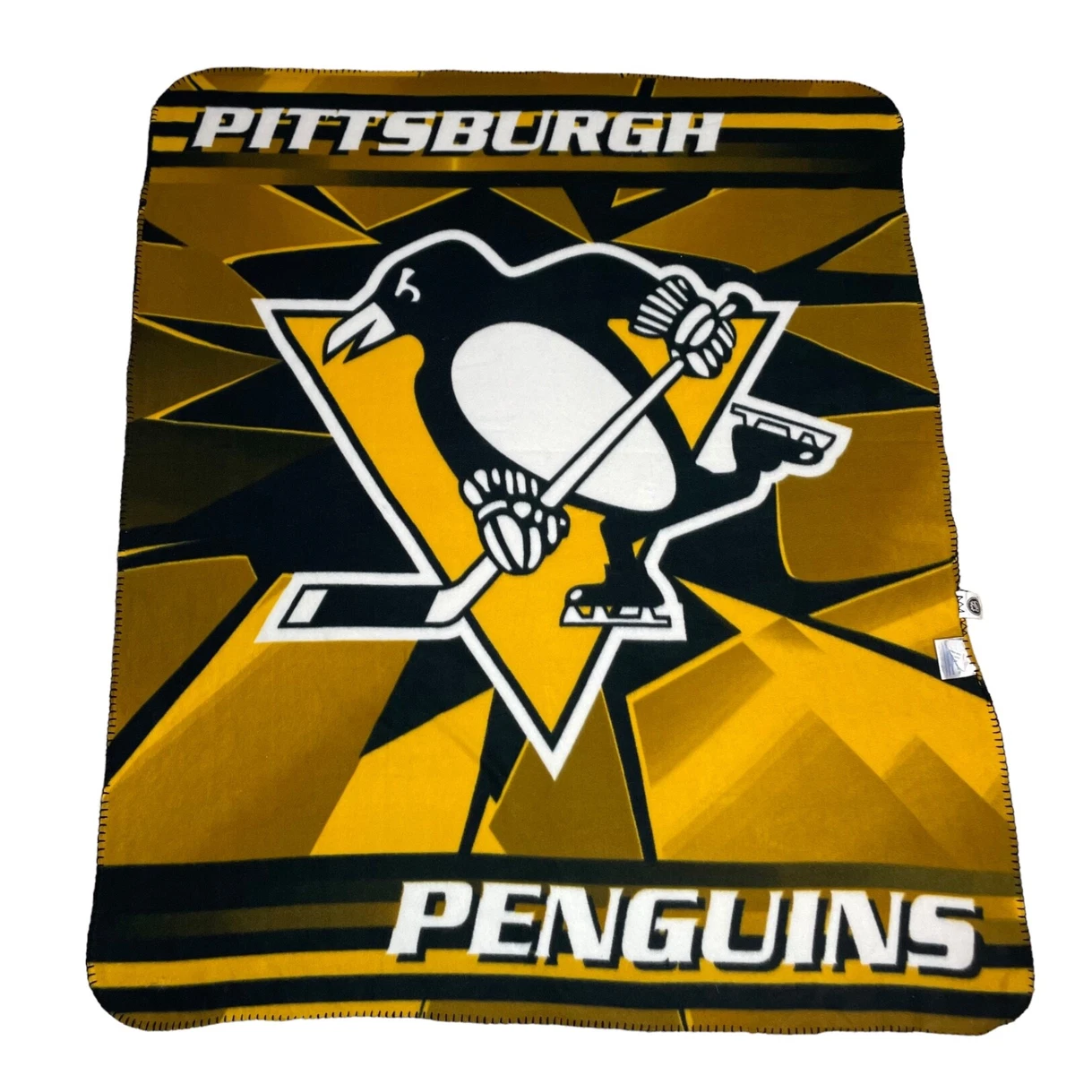 Pittsburgh penguins fleece blanket sale