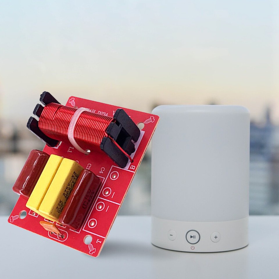 80W 2 Way Crossover Audio Filters HiFi Speaker Dual Frequency Crossover