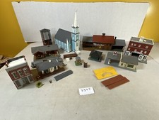 HUGE Model Train Buildings Atlas Mode Power Plasticville Parts Lot 2D27