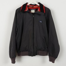 Vintage 80s Woolrich Men's Blanket Lined Southwest Bomber Jacket Size Medium