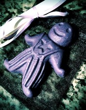 Jinx Removing - Wax Spell Poppet - Handmade, Witchcraft, Hoodoo, Wicca, Wax Doll