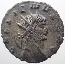 Rare !!! Roman Imperial Gallienus AETERNITAS Г Sol Authentic !!!