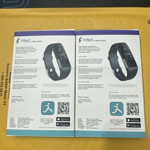 The 2 Pack FITNUS Smartwatch: Your Ultimate Fitness Tracker For Android and iOS - Picture 4 of 4