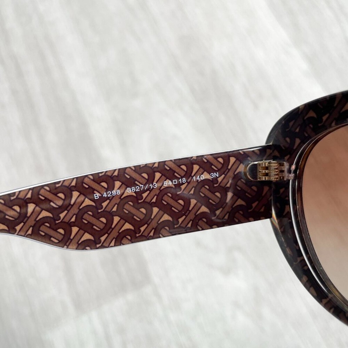 BURBERRY Acetate Round Frame Sunglasses 54mm BE4298 382713