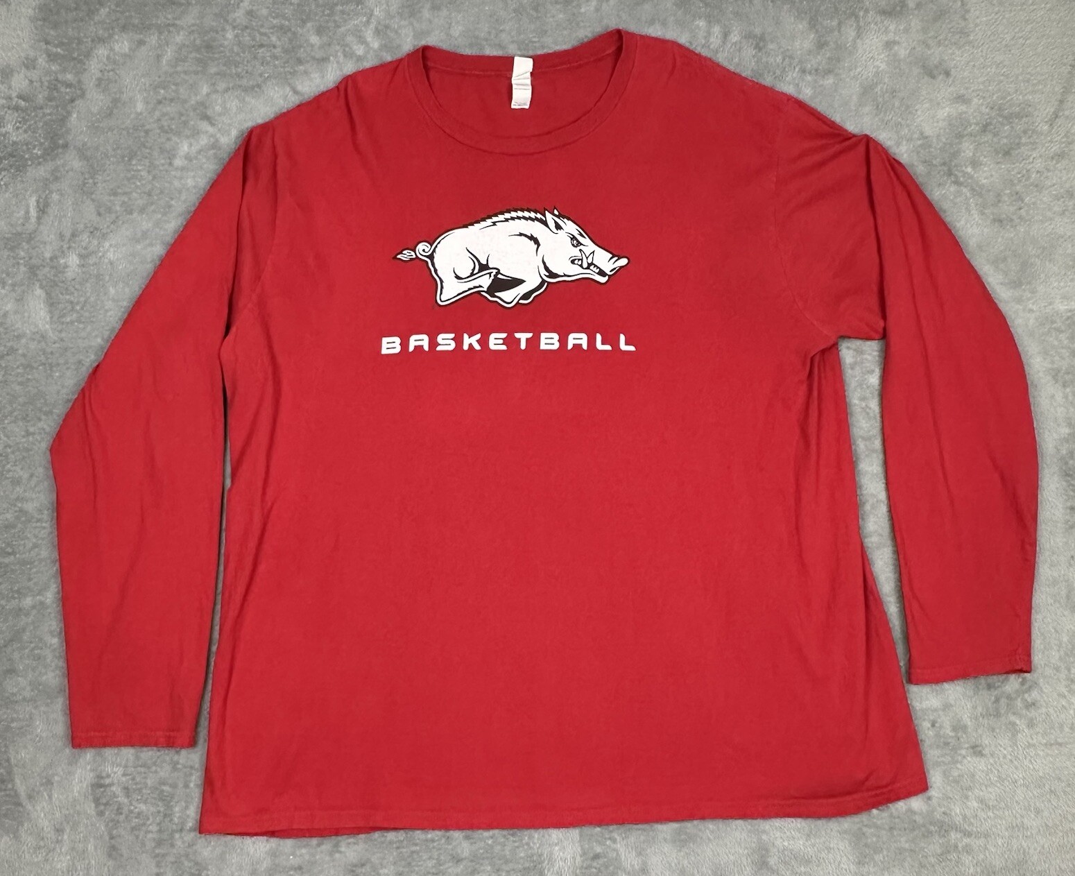Arkansas Razorbacks Basketball T-Shirt Mens 3XL Red Sydney Moncrief #32 Hogs