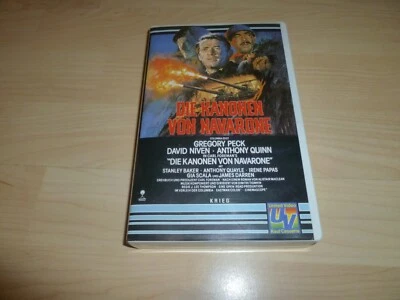 VHS Film - Die Kanonen von Navarone - Gregory Peck United Video - Videokassette - Bild 1 von 2