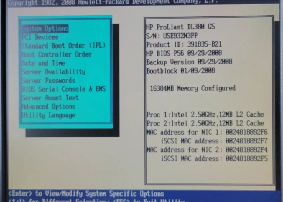 2u HP Proliant DL380 G5 2x Quad-Core Intel Xeon 2.50GHz E200 1TB HDD 16GB 2x PSU - Image 3 of 4