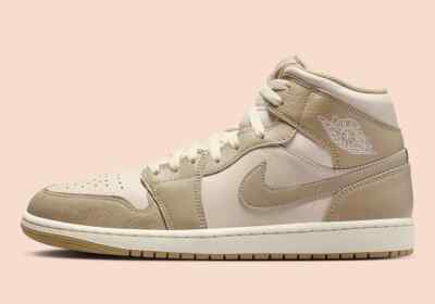 Nike Air Jordan 1 Mid Shoes 'Legend Light Brown' HF4830-203 Men's