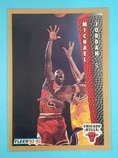 1992-93 Fleer Drake's Michael Jordan Chicago Bulls #7 🏀