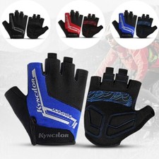 Bicycle Cycling Gloves Quick Dry Breathable Shock-Absorbing Half Finger Gloves