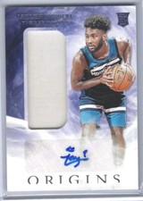 JAYLEN NOWELL 2019-20 PANINI ORIGINS ROOKIE JUMBO PATCH AUTO RC #158