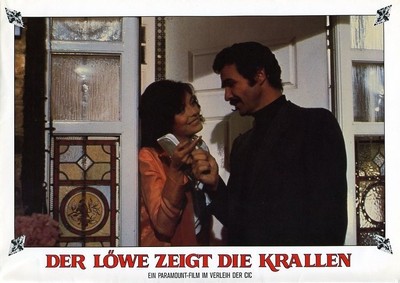 Der Löwe zeigt die Krallen ORIGINAL Aushangfoto Burt Reynolds / David Niven