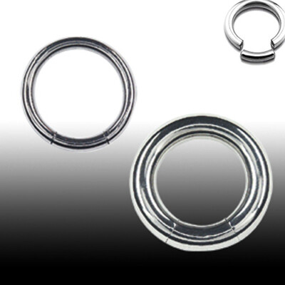 1,6mm Piercing Smooth Segment Ring Ohr Septum Brust Intim Piercing