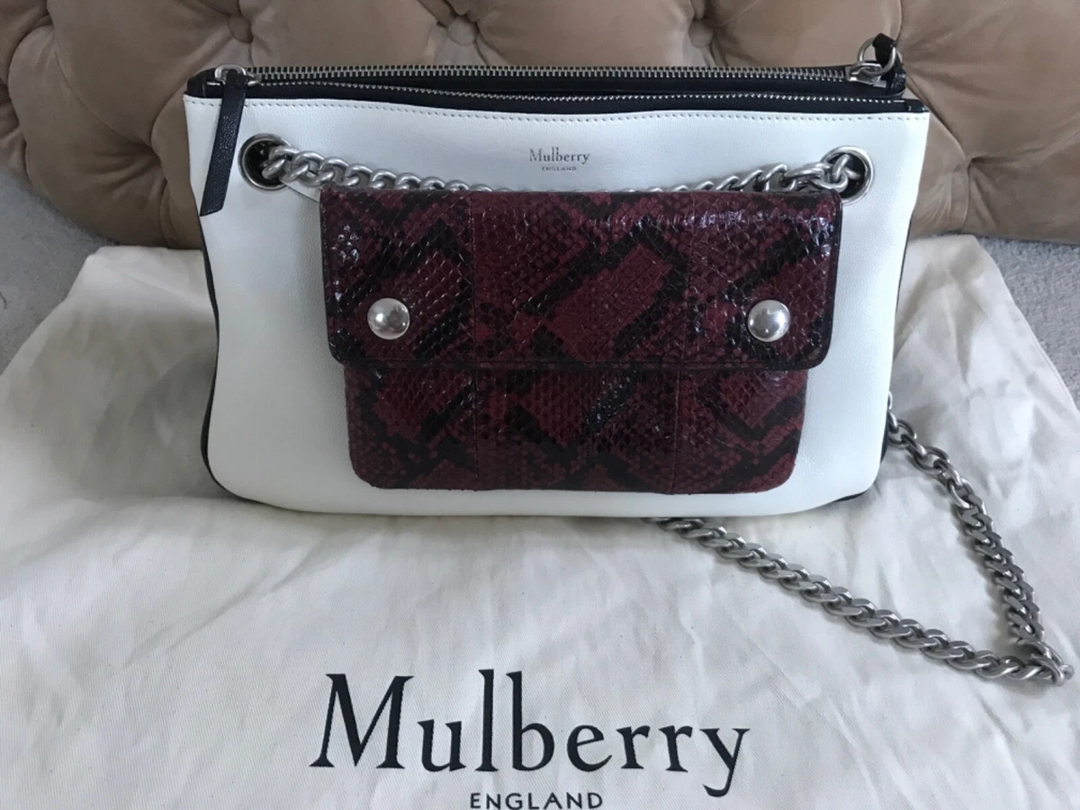 Mulberry black and white bag Clearance