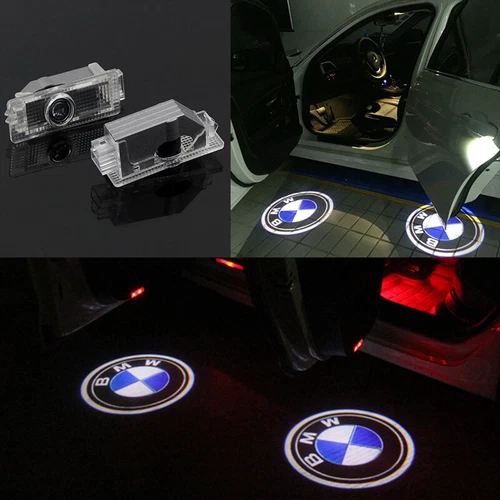 No fading 2X LED Car Door Courtesy Lights Ghost Laser Projector For B-M-W Models - Picture 1 of 5