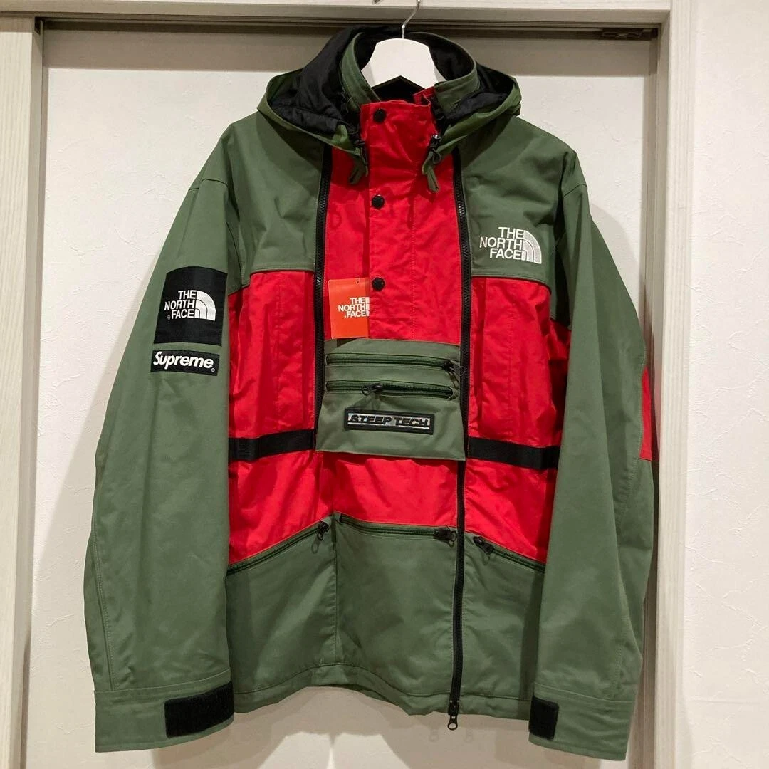 Veste de montagne The North Face Supreme Collaboration couleur rare Japon avec étiquette