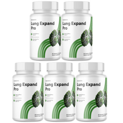 Lung Expand Pro, LungExpandPro Advanced Supplement - 5 Bottles