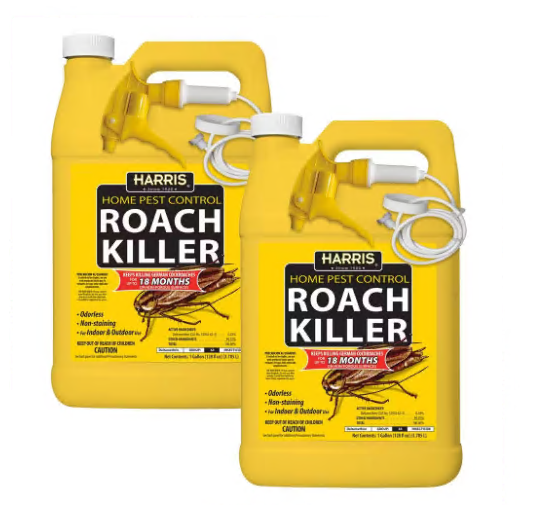Pest Control Roach Killer Spray 1 Gal. Odorless NonStaining Indoor