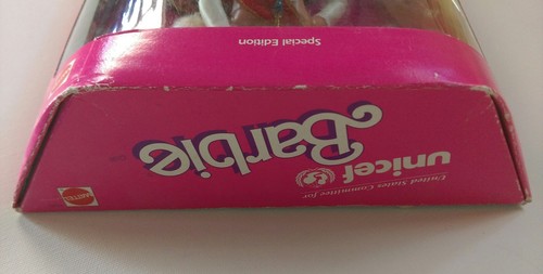 1989 Unicef Barbie Special Edition Mattel#1920 vintage - Picture 3 of 6