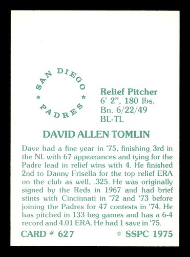 1975 SSPC 417-629 EX-MT/NM Pick From List All PICTURED - Picture 347 of 351