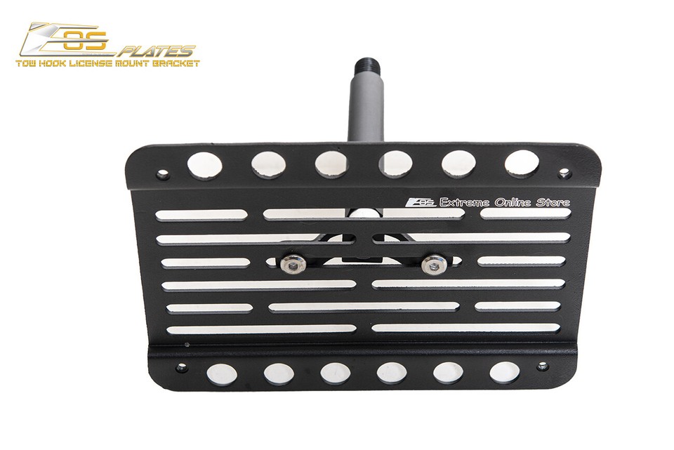 Front Tow Hook License Plate Bracket For 2006-2007 Infiniti G35 Coupe – EOS, T-6 6061 Aluminum
