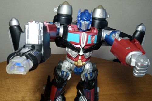 Optimus & Bubble Bee Transformer Action Toys - Picture 17 of 19