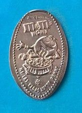 RED M & M CANDY MY LAS VEGAS LUCKY PENNY ELONGATED PRESSED PENNY RETIRED