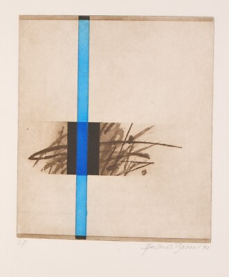 Herbert Bessel/ Radierung /E.A. Exemplar /1990/ handsigniert