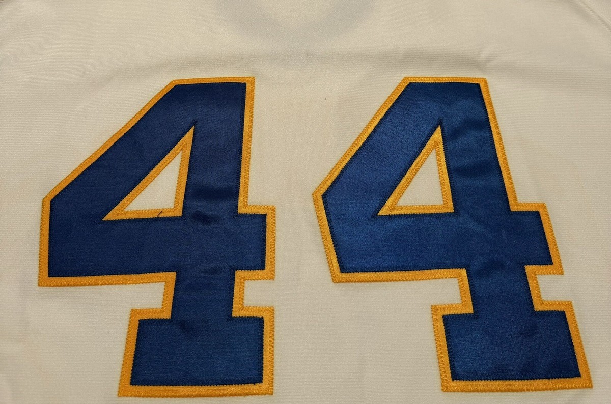 Authentic Vintage Mitchell & Ness Milwaukee Brewers Hank Aaron