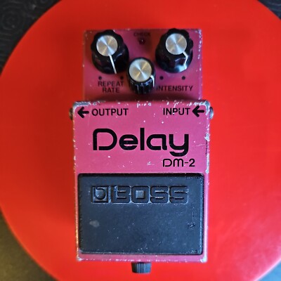 Vintage Boss DM-2 Delay Gitarren-Effekt-Pedal MN3205 Chip DM2
