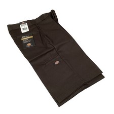 Dickies Mens Size 30 Dark Brown 13  Work Shorts Loose Fit Multi-use Pocket